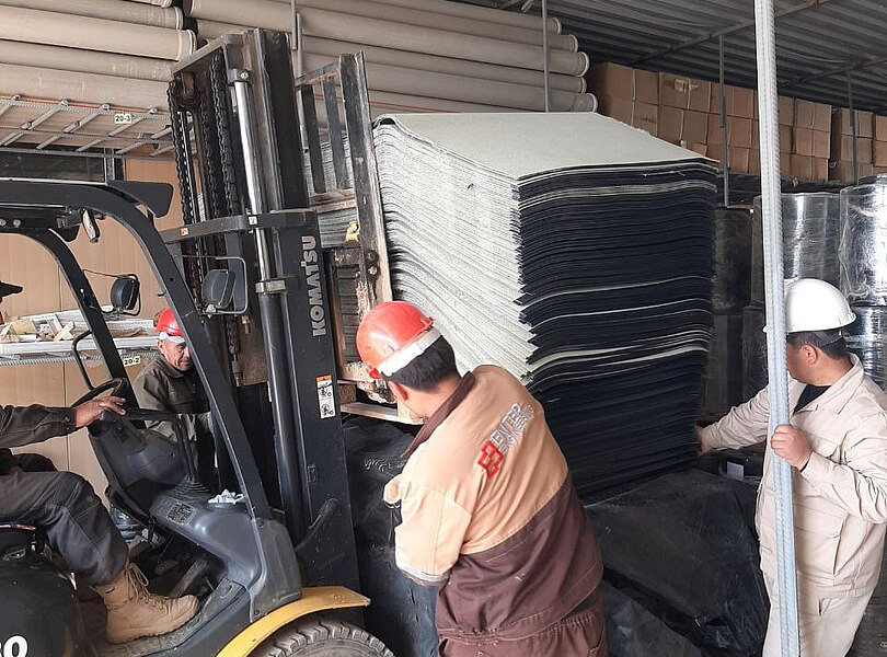 Скальные листы для строительства Байсунского ГПЗ